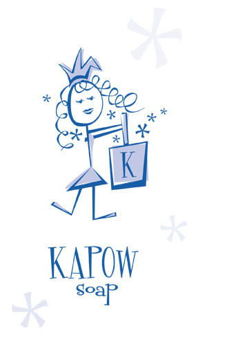 Kapow Soap logo